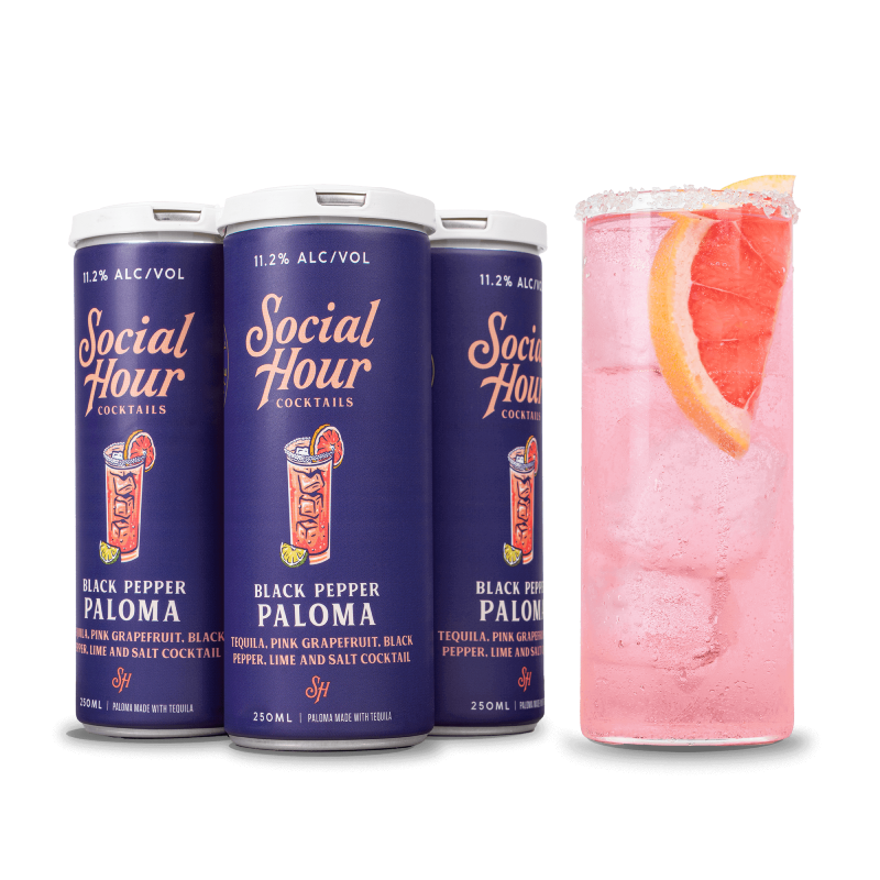 4 Pack - Black Pepper Paloma