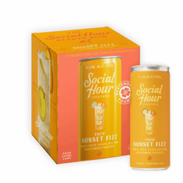 Yuzu Sunset Fizz